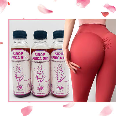 99% Pure Natural Buttock Enhancement Syrup Enlarged Buttocks Beverage with 24 Months Shelf Life in 250ml/500ml Bottle