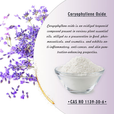 100% Natural Caryophyllene Oxide Powder CAS 1139-30-6 Food Additive with 3 Years Shelf Life for Anti-wrinkle Skin-care