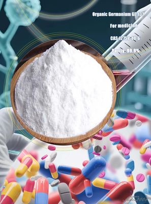 High Purity 99.99% Organic Germanium Ge-132 Powder White Crystalline CAS 12758-40-6 Germanium Supplement