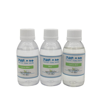 USP/Food Grade Lemon Mint Flavor Concentrate with Cool Mint Odor Soluble in PG/VG for E-Liquid