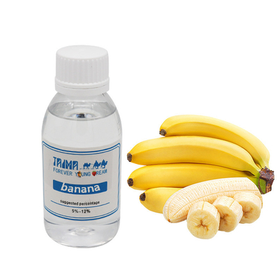 Pure Tobacco Liquid Banana Fruit Vape Juice Flavors ISO140001 Purity Min 99%
