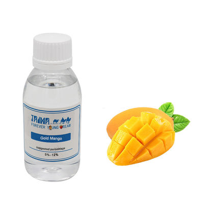 Gold Mango Vape Juice with 99% Purity and 5-8% Dilute Ratio USP Food Grade E Liquid Flavour Concentrates