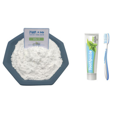 Food Grade Cooling Agent WS-12 with Long Lasting Cooling Effect and Heat-Resistant up to 200°C for Cosmetic and Food Applications