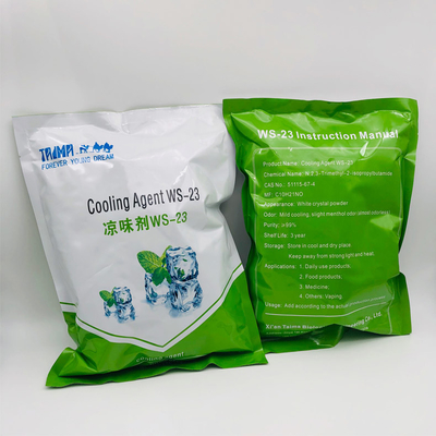 Food Grade Cooling Agent WS-23 Additive For Toothpaste CAS NO.51115-67-4