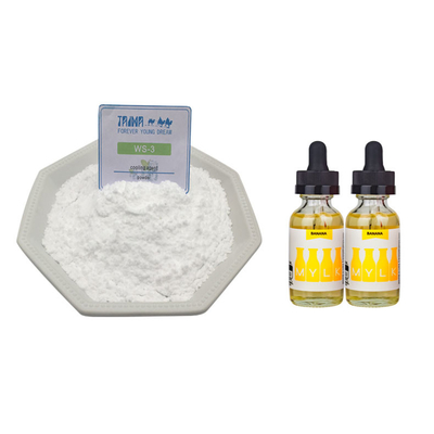 99.9% Pure WS-3 Koolada Crystal Powder Ethanol Soluble Used For Vape Juice