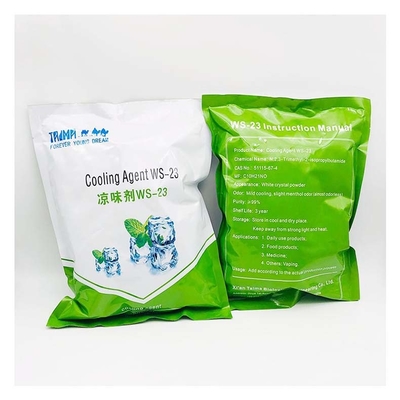 Food Additive Mint WS-23 Cooling Agent CAS 51115-67-4 For E - Liquid Insoluble