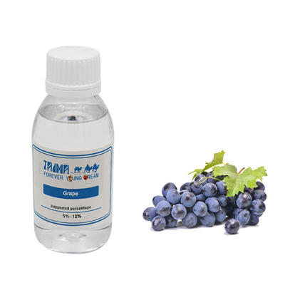 Colorless E Liquid Fruit Flavours High Concentrate Grape Vape Juice Liquid