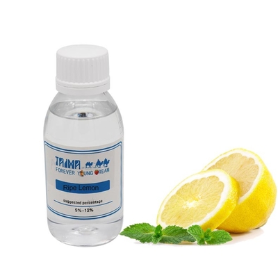 PG VG Based Lemon Flavor E Liquid Vape Concentrate With Fragrant Aroma