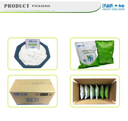 HPLC White Crystal Powder Cooling Agent Supply for Food Additive WS-27/WS-23/WS-3/WS-5/WS-12/WS-10/WS-200