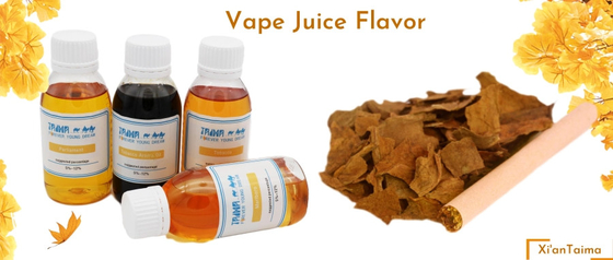 125ML Vape Juice Tobacco Flavors For E Liquid USP Grade
