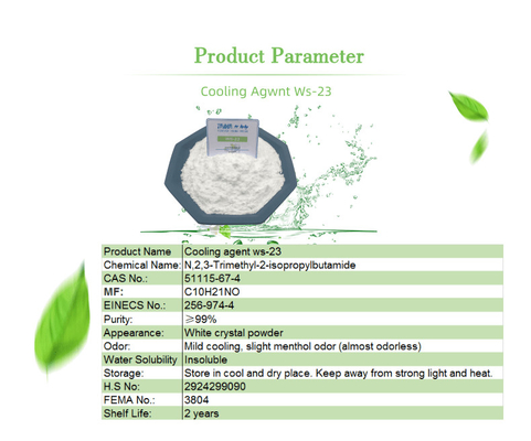 CAS 68489-14-5 WS-5 Food Grade Coolant	For Vape Liquid