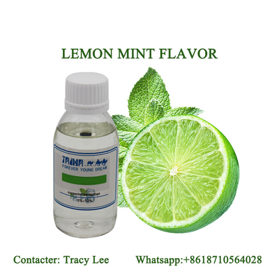 Zero Nicotine Lemon Spearmint Mint Flavors For E Liquid
