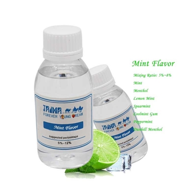 High Concentrate Mint Vape Juice Flavors Liquid 200ml PG VG Based