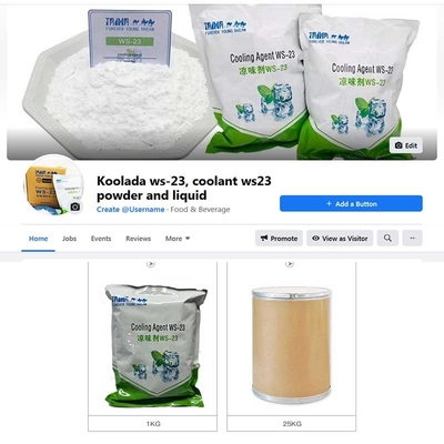 High Quality Cooling Agent Powder WS-23, WS-27,WS-3,WS-12,WS-5