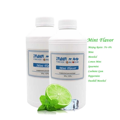 High Concentrate Mint Shisha Flavor Liquid For Hookah In 1 Liter Standard Package