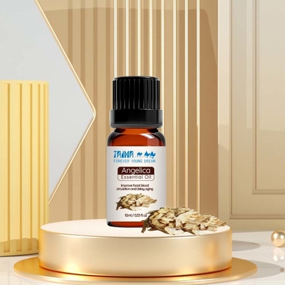 Fragrance Angelica Essential Oil For Anti Aging Adjusting Skin Secretion
