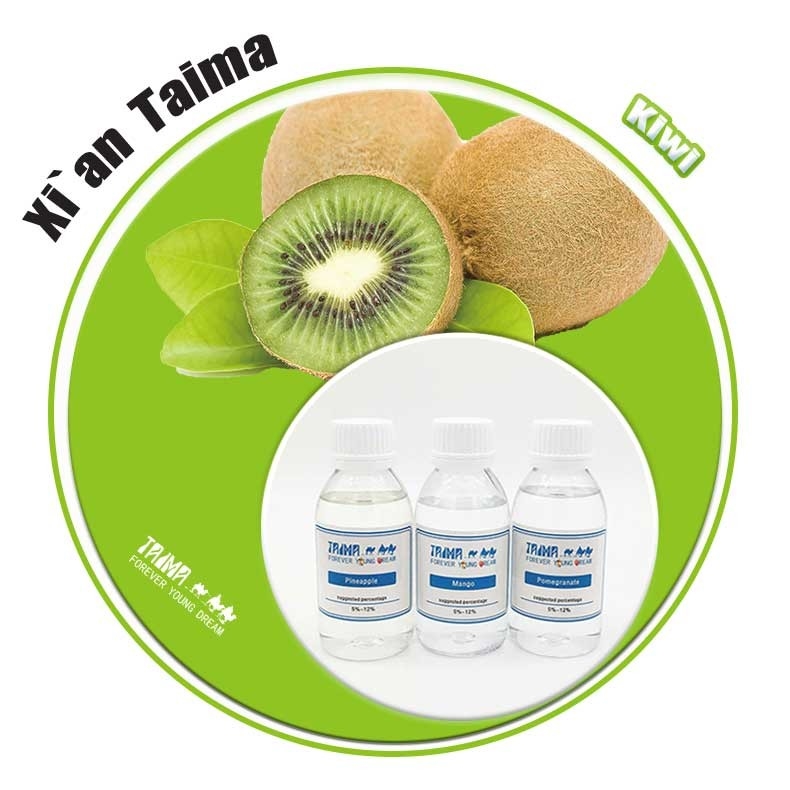 High Strong Kiwi Mango Orange Flavored Liquid Concentrate ISO Certified and Long Shelf Life for Ejuice Eliquid