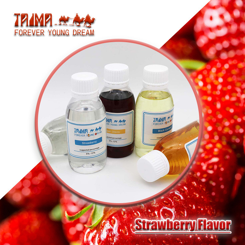Bulk Liquid Flavoring Strawberry & Cream Fruit Tobacco Flavor Concentrate For Ecig Vaping EJuice