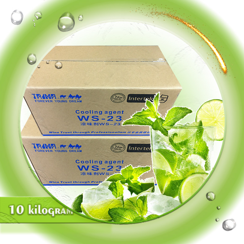White Powder Menthol Crystal WS-23 Cooling Agent CAS 51115-67-4 For Vape Eliquid And Ejuice