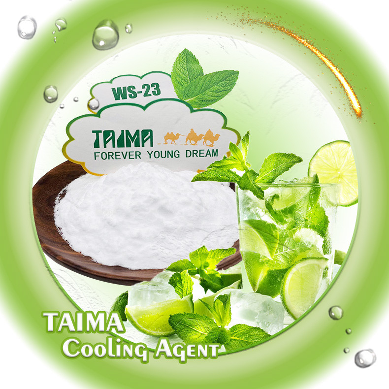Mild Menthol Like Odor Propylene Glycol Vegetable Oils Solubility WS-23 Cooling Agent
