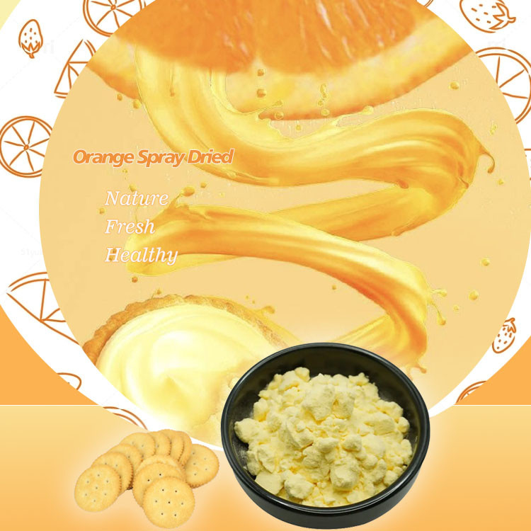 Spray Dried Orange Fruit Powder Organic Freeze Dried Orange Powder (SPRAY DRYING)