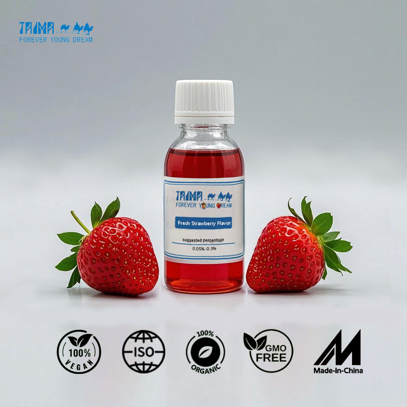 Fresh Strawberry Flavor,True Extraction Liquid And Powdered Flavor Derived From Natural Strawberries