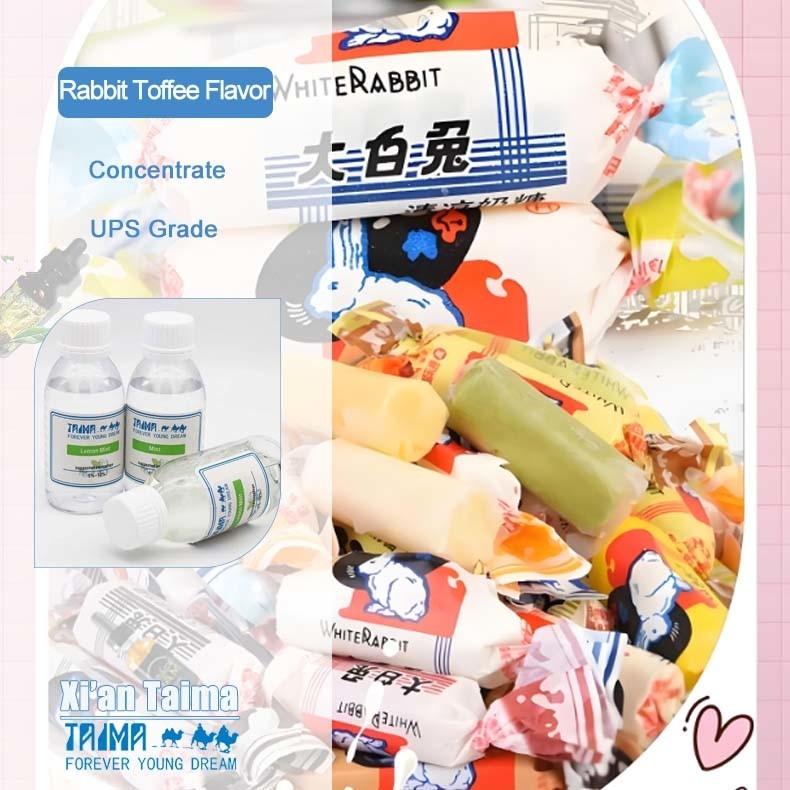 Concentrate Rabbit Toffee Flavour Perfume Flavoring White Rabbit Candy Aroma Fragrance Concentrate Flavors For E Liquid Tobacco Juice