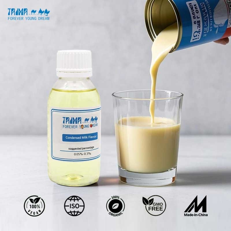 Powder And Liquid Condensed Cream Flavor Dairy Food Additive Specially For Baking And Candies