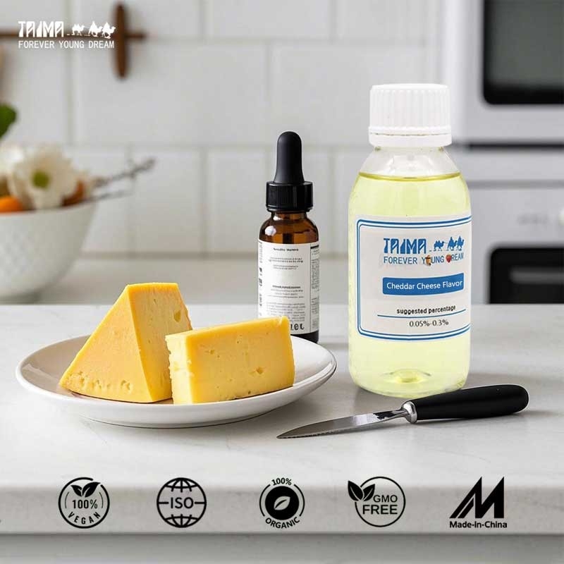 Cheddar Cheese Flavor A Concentrated Dairy-flavored Treasure For Dairy And Baking High-quality Edible Additive