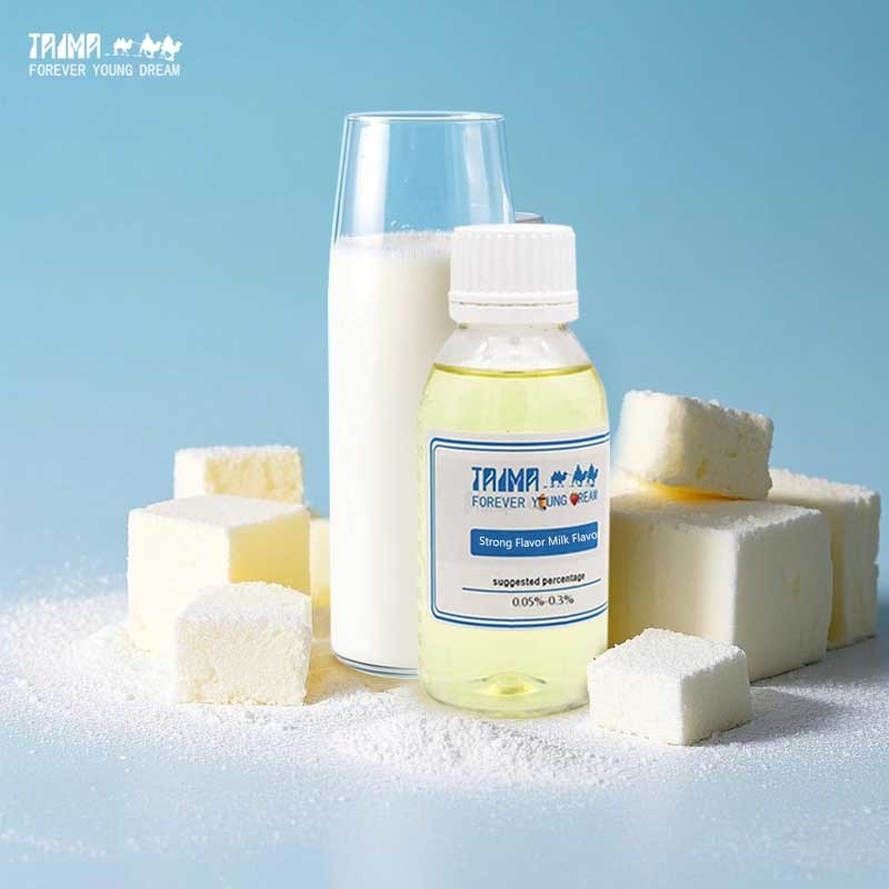 Strong Milk Flavor Food Grade Water-Soluble Essence Concentrated Edible Dairy Flavor Applicable to Liquid and Powder