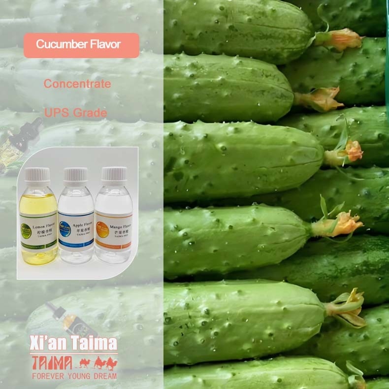 Cucumaber Flavor For DIY Puff Tobacco Concentrate Aroma Gherkin Flavor In Flavored Juice For E-Liquid 125ml Free Samples