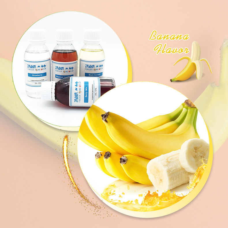 PG-based Banana Flavor Concentrate for DIY E-Liquid - FDA Registered with Free 125ml Sample