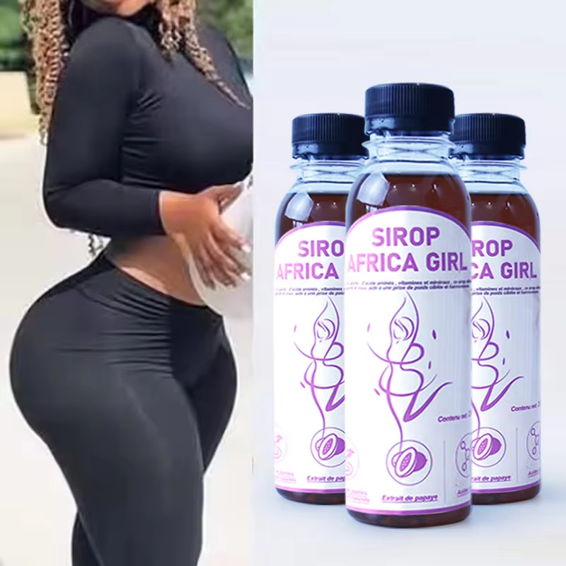 Botanical Formula Buttocks Enlargement Syrup with Curve Support and Liquid Absorption for Enhanced Body Shape
