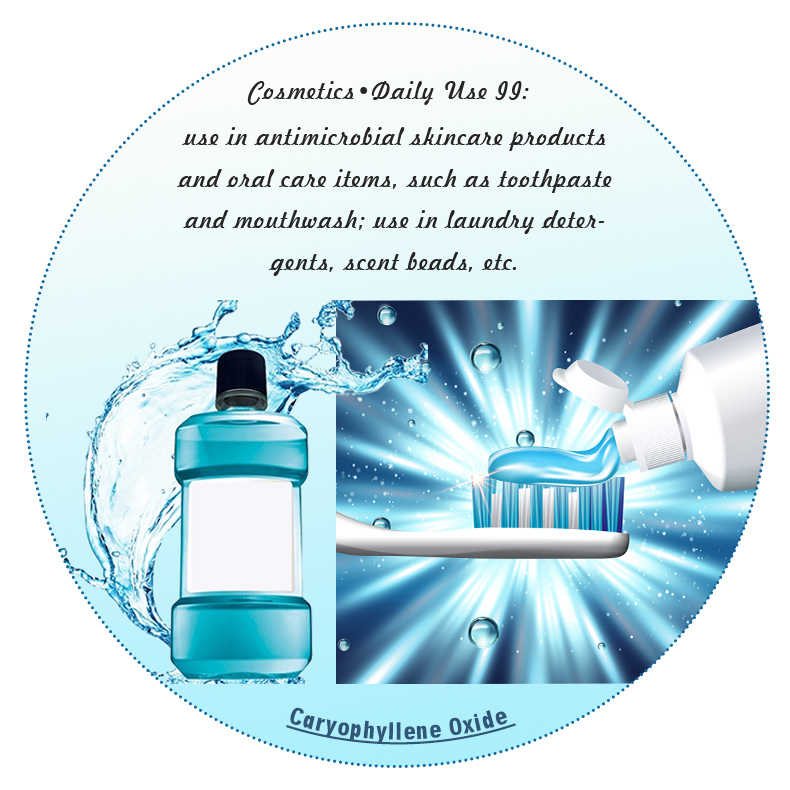 100% Natural Caryophyllene Oxide Powder CAS 1139-30-6 Food Additive with 3 Years Shelf Life for Anti-wrinkle Skin-care