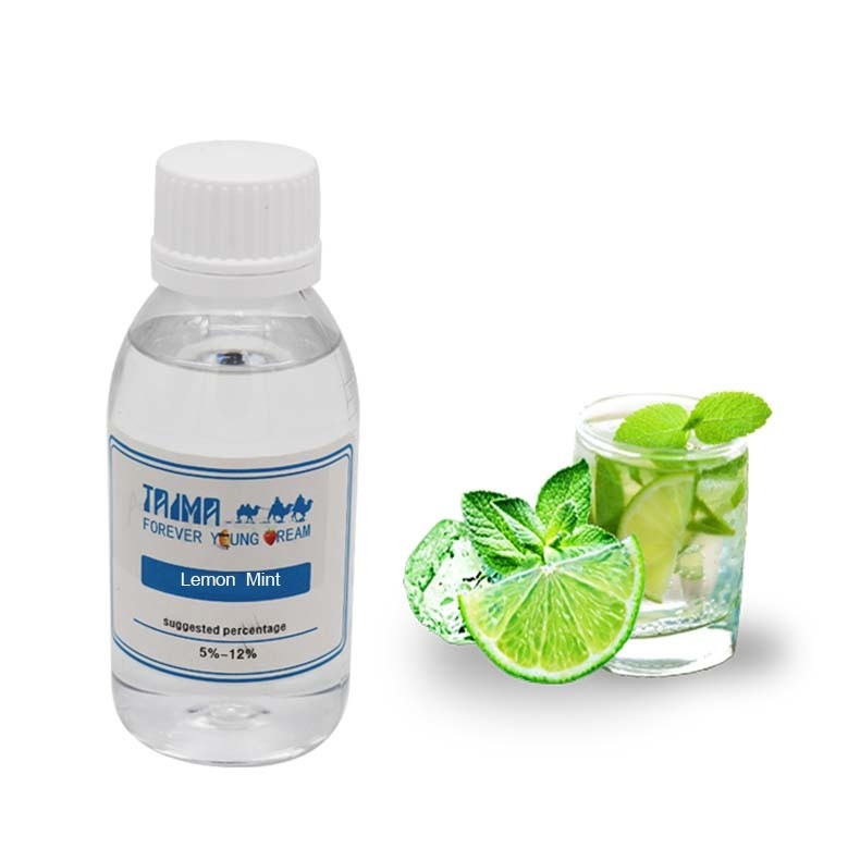 USP Grade Lemon Mint Flavors For E Liquid , Menthol Flavour Concentrate
