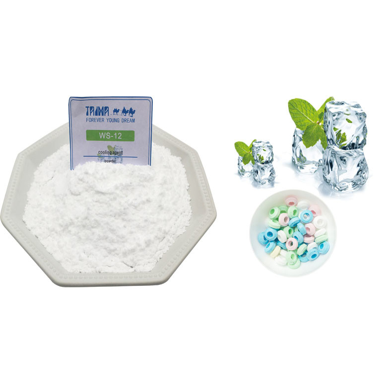 99.0% Koolada Cooling Agent WS 12 For Candy additive Pure White Crystal Powder