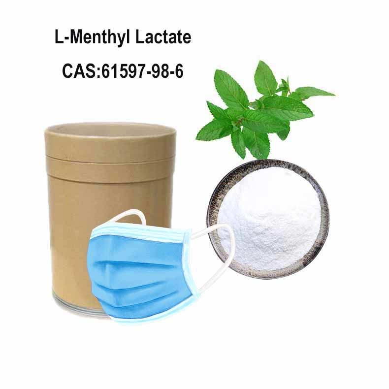 White Crystalline Food Grade Cooling Powder Cas 61597-98-6 L-Menthyl Lacetate