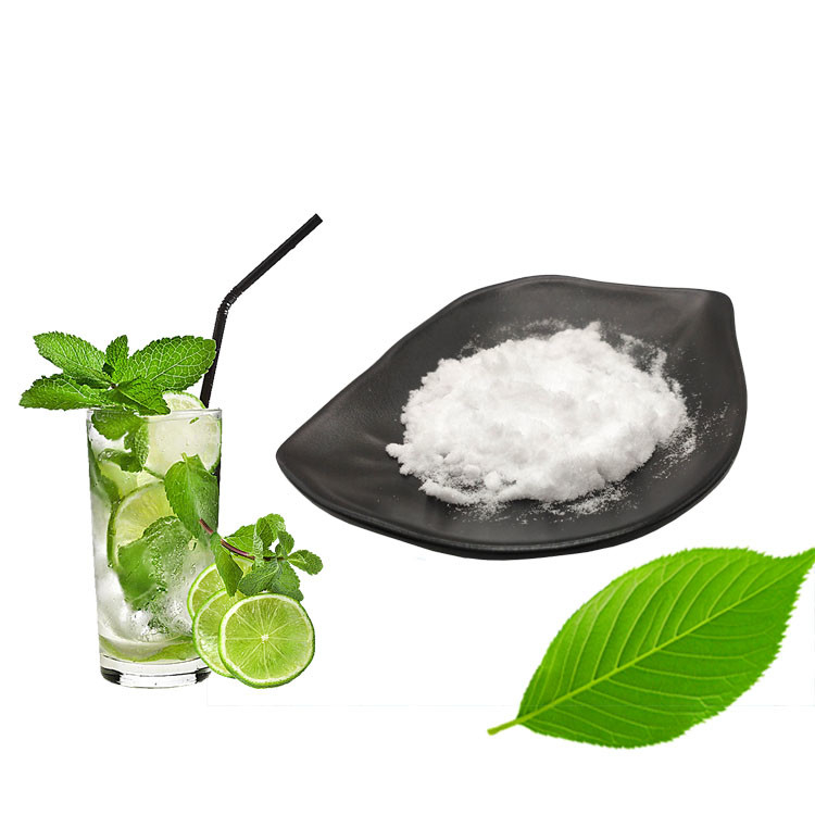 Powdered Cooling Agent Ws23 Food Additive Slight Menthol Odor Mild Cooling