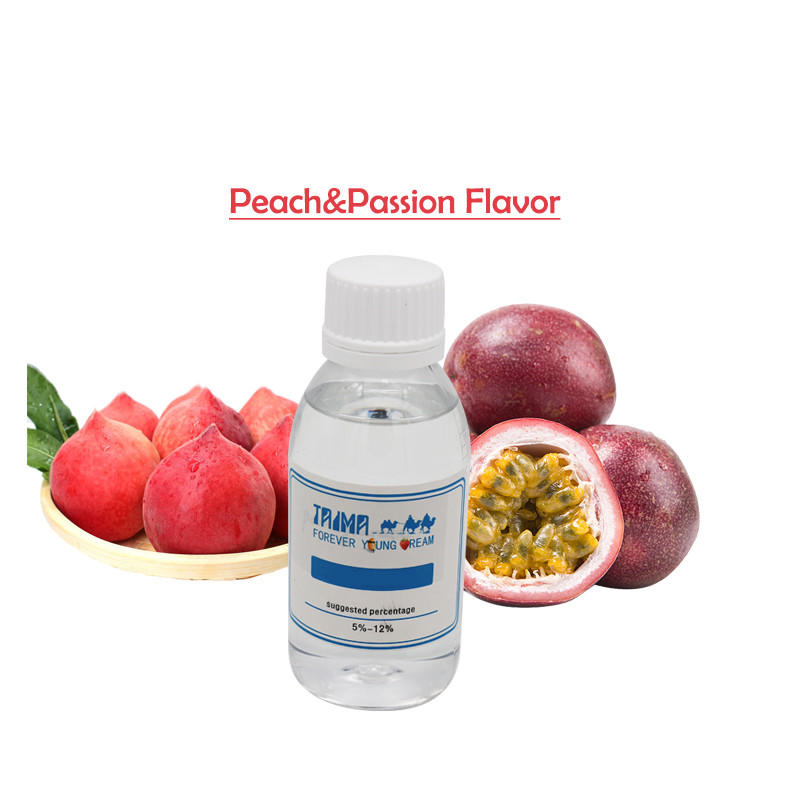 Food Grade Peach And Passion Mix Fruit Vape Juice Flavors