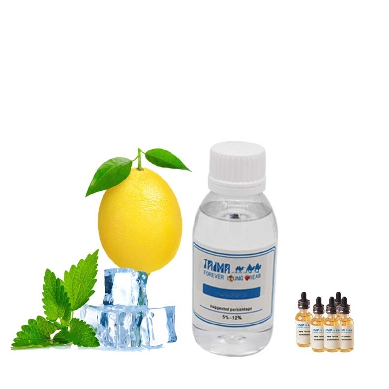PG/VG Based High Concentrate Lemon Mint Flavors For Vaping Juice Liquid