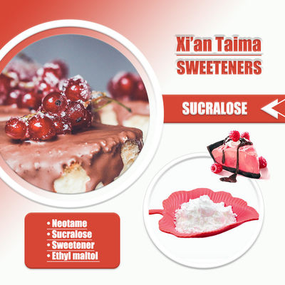 China Wholesale Xi`an Taima Sugar Sucralose 1KG 25KG Pure Sucralose Powder