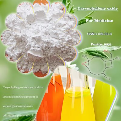 China 99% Pure Caryophyllene Oxide Industrial Flavor &amp; Fragrance Ingredient CAS 1139-30-6 for beverage