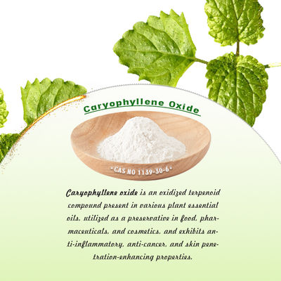China Xi'an Taima 99% Pure Caryophyllene Oxide White Powder Soluble in Water for Flavor &amp; Fragrance and Medicine