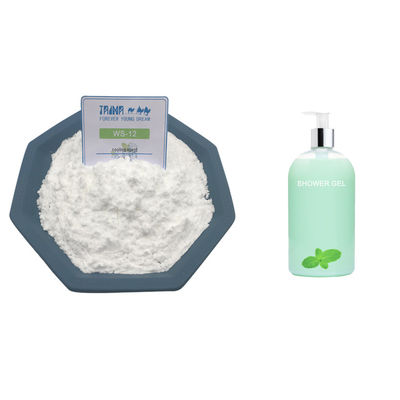 China Food Grade 99% Purity Cooling Agent WS-12 with Long Lasting Cooling Effect for Shower Gel and Cosmetics
