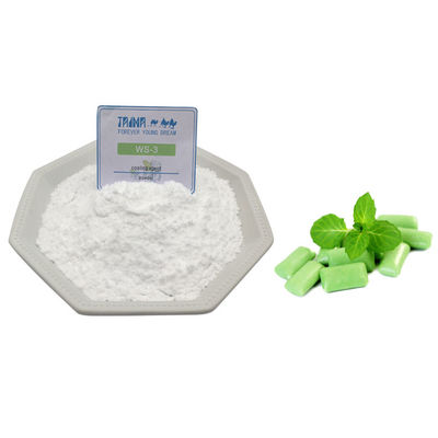 China 99% Pure Cooling Agent WS-3 White Crystal Powder For Chewing Gum