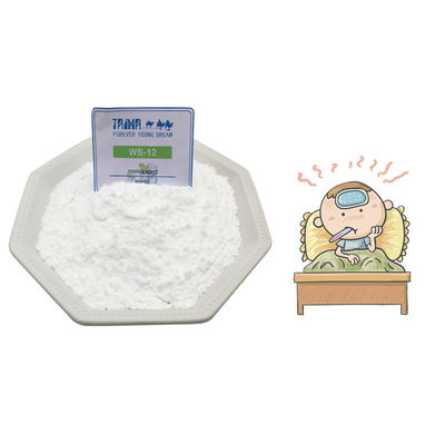 China Food Grade Cooling Agent WS-12 99.9% Pure Crystal Powder For Fever Cooling Patch