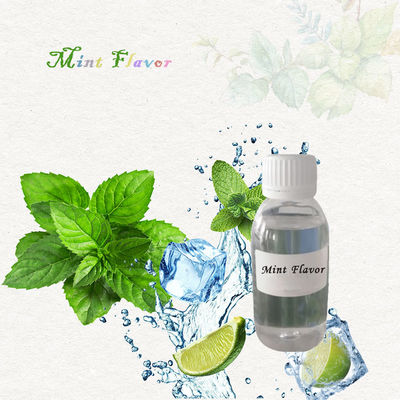 China USP/Food Grade Lemon Mint Flavor Concentrate with Cool Mint Odor Soluble in PG/VG for E-Liquid
