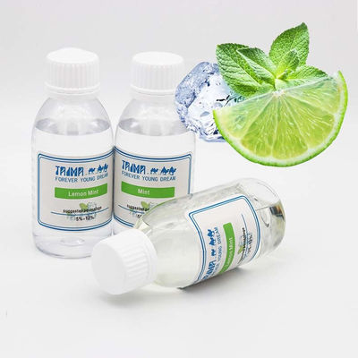 buy Lemon Mint E Cigarette Liquid Flavors 20ml Bottle Vape Juice Fruit Flavour online manufacturer