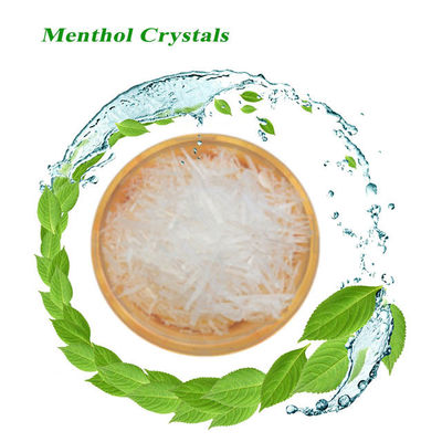 China CAS 89-78-1 Menthol Crystals Food Grade Additives