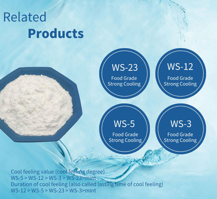 China USP Grade Coolada Cooling Agent Powder Alcohol Soluble